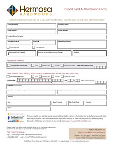 Credit Card Authorization