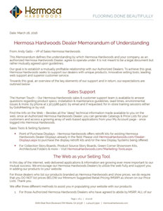 Dealer Agreement