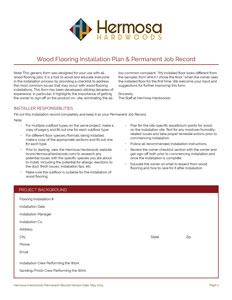 Job Record